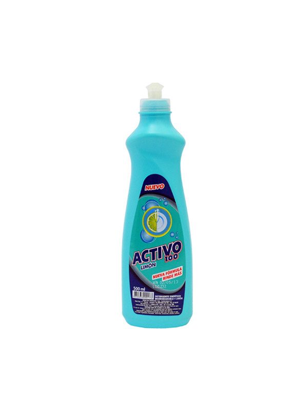 Detergente Activo Limon 10