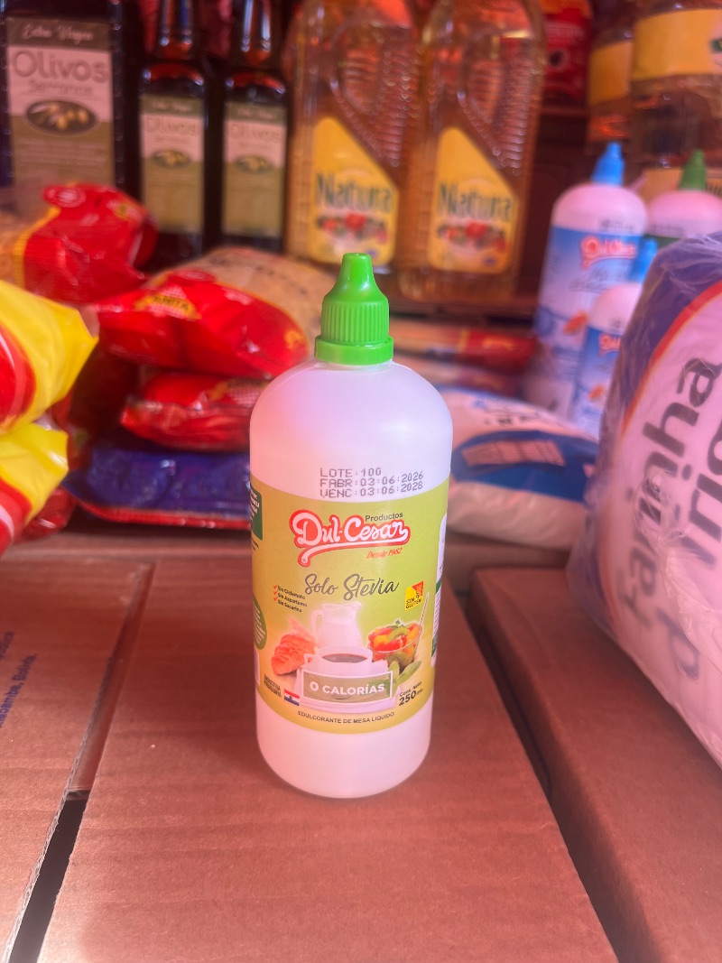 Edulcorante Dulcesar Stevia 250ml